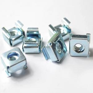 DIN Zinc Coated Nuts Stainless Steel Automotive Cage Nuts Grade 4.8 M4-M8