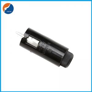 China PC Mount 10A 250V R3-24 Vertical PCB Fuse Holder For 5x20mm Cylindrical Glass Fuses supplier
