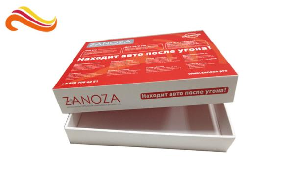 Square 1000g Greyboard Electronics Packaging with top and lid
