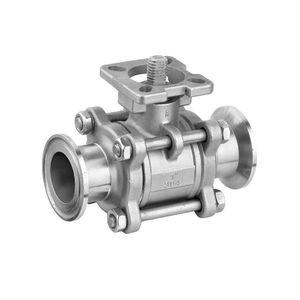 China Full Port Stainless Steel Ball Valve With Clamp Ends 1000WOG Floating Ball supplier