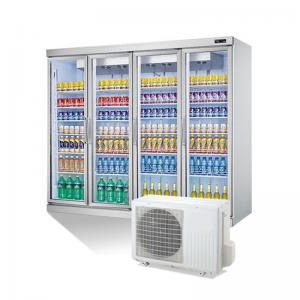 Several Glass Door Display Refrigerator & Freezer With Remote System