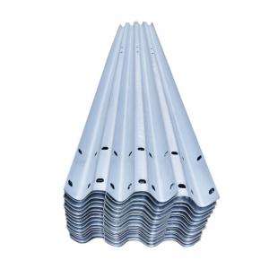 China Customized Q235 Q345 Hot Dip Galvanized Highway Guardrail for South Africa Road Safety supplier
