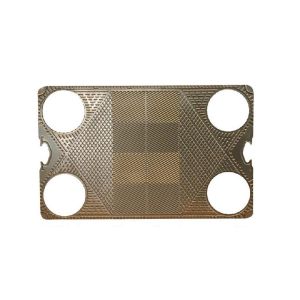 China Chemical Etching Plate Heat Exchanger Plate in Chevron Pattern with 10 Bar Pressure Rating and Diamond Pattern wholesale