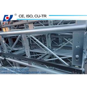 China Lift Elevator Parts Galvanized 0.8*0.8*1.508m Hoist Mast Section for Construction Hoist Elevator supplier