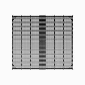 China High Definition LED Grille Screen IP65 Transparency LED Grille Display wholesale