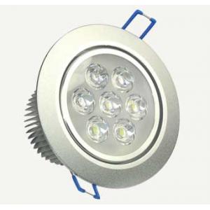 China High Efficiency Recessed 7W Led Ceiling Downlight , SMD5630 Led Down Light Fixtures supplier