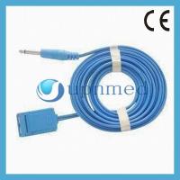 Cable for ESU plate,ESU Patient cable,6.3 plug,3m