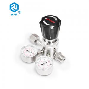 316L Stainless Steel Gas Regulator For Hydrogen Air Ammonia