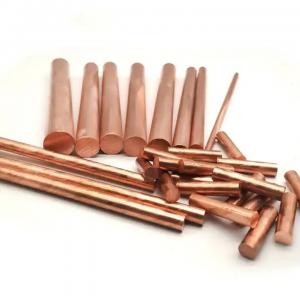 JIS ASTM DIN Bronze Copper Rod Bar 15mm 8mm Bar Solid Copper Earth Rod