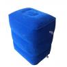 China Portable PVC And Flocking Foot Cushion Inflatable Footrest Pillow wholesale