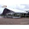 Aluminum Frame Arcum Outdoor Exhibition Tents With Glass Walls SGS