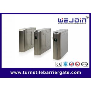 Anti Collision Flap Barrier Gate Turnstile With Anti Tailgating Function