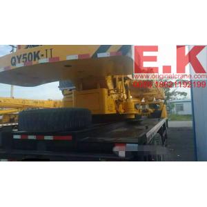China 2010 XCMG mobile crane truck crane boom crane 50ton hydraulic crane (QY50K) supplier