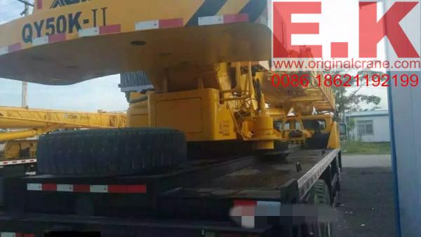 2010 XCMG mobile crane truck crane boom crane 50ton hydraulic crane (QY50K)