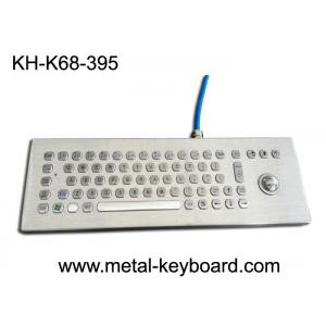 China Desktop Rugged Metal Industrial Computer Keyboard with Trackball Mouse supplier
