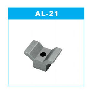 Die Casting Aluminum Tubing Joints AL-21 Tube For Connecting Two Pipes Connector