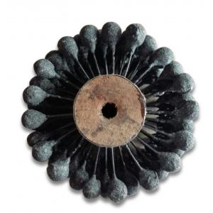 China Soft Grinding Stone Ball Head Brush Wood Core  For Cylinder Polishing And Deburring supplier