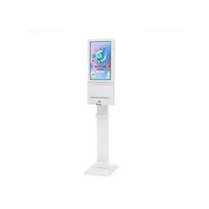 China Hand Sanitizer Spray Dispenser 16/9 Lcd Signage Display Android supplier