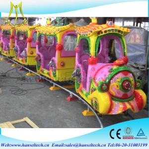 China Hansel hot selling amusement game machine amusement park rides mini train for kids supplier