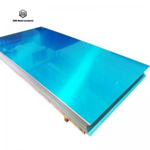 5052 PVC Film Protected Alloy Aluminum Plate Sheet For Industrial Materials