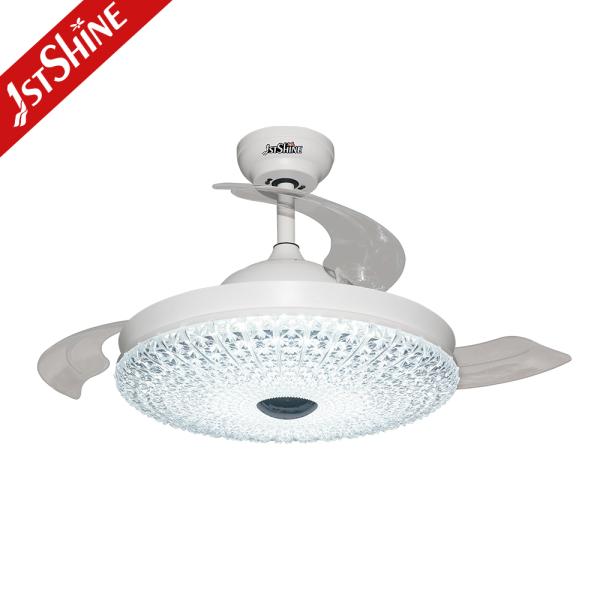 China 42" Retractable Ceiling Fan with Light and DC Motor wholesale
