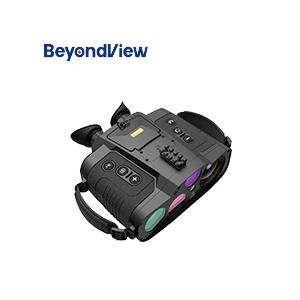 China IR5222 Handheld Thermal Binocular with Uncooled 1280×960/12µm Infrared 4 Mega Pixels Visible Light and 912×684/12µm Low Light Cameras wholesale