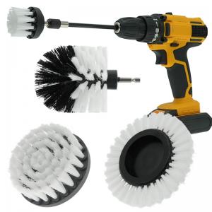 Rotary Electric Power Drill Scrub Brush Kit for Floor Carpet Grout Cleaning