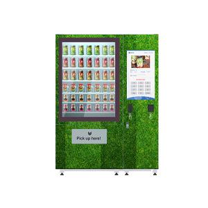 China Custom Salad Vending Machine Fresh Fruit Salad Food Conveyor Belt Vending With Lift supplier