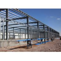 China Long Life Steel Structure Warehouse Easy Build With Rolling up Door on sale