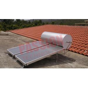 No Pollution Thermal Collectors Solar Panel Hot Water Heater Stainless Steel Blue Film