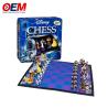 Customized PVC Plastic Character Chess Set OEM Figurines Chess Board Set Make Funny Chess Toy