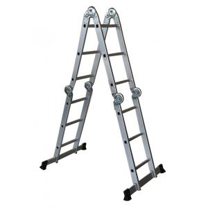 Robust Strength Aluminium Stool Ladder 3.46M Aluminum Straight Ladder