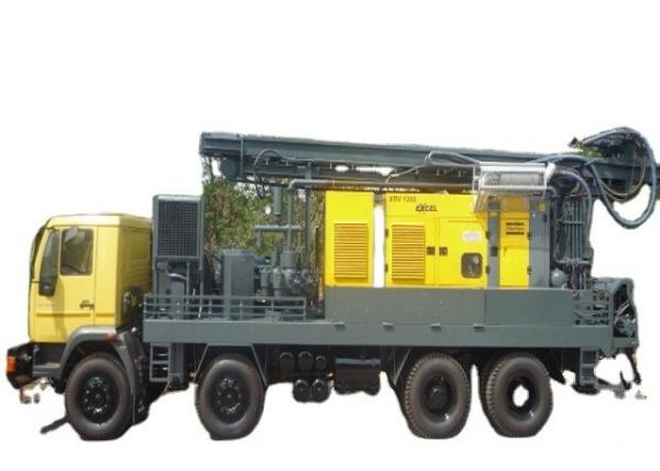 Diesel Power 400m Rotary Truck Mounted Drilling Machine