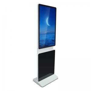 55 Inch Interactive Touch Screen Kiosk Standing Computer Kiosk