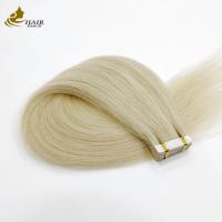China Brazilian Remy PU Weft Keratin Platinum Tape in Human Hair Extensions on sale