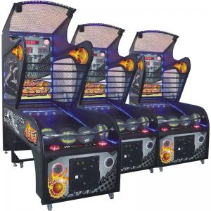 Fun Arcade Basketball Game Machine , Indoor Basketball Arcade Machines With Flash Light Tube