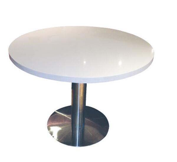 YALEESON White Round Man-Made Marble Dining Desk for Two Peoples (size can be