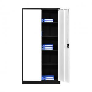 China Swing 2 Door Metal File Cabinets 4 Adjustable Shelves wholesale