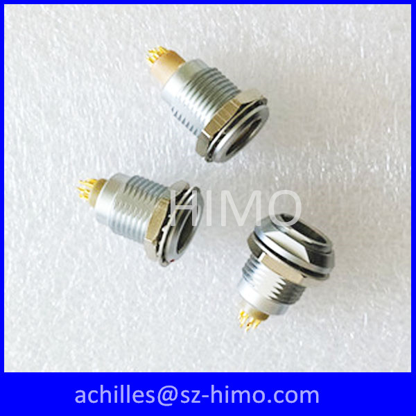 Replaceble with lemo push pull circular connectors 2 to 24 pins ECG.1B.305.CLL