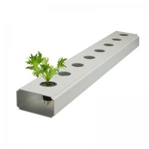 China Mass Production 80mm*80mm PVC Pipes Plant Hydroponic Growing System for Urban Farming supplier