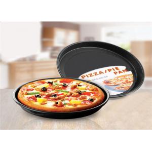RK Bakeware China Foodservice NSF Hard Coat Custom Round Cake Pan , Stainless Steel Pizza Pan