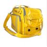 China Fashion Yellow PU + Mesh Top Cover Pet Carrier Bags odm-z2 wholesale