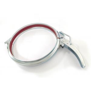 Carbon Galvanized Steel Clamps For 1.0mm Dust Extraction Ducing