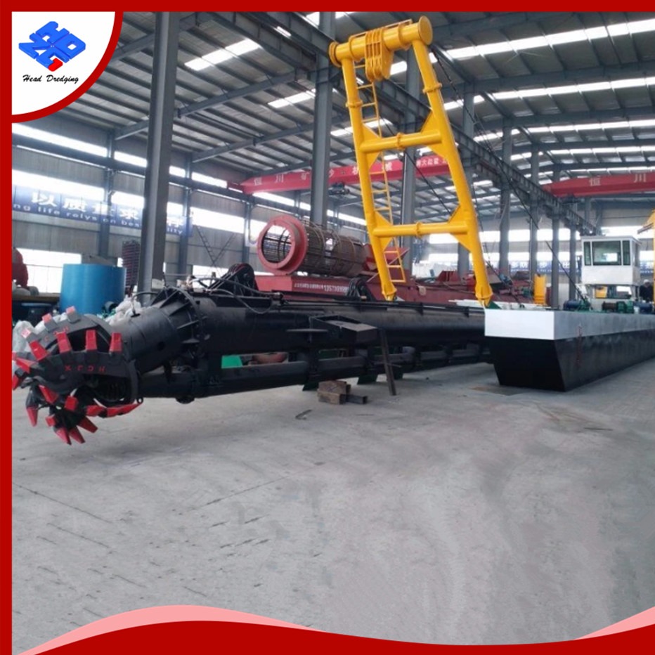 CSD500 20m Depth Cutter Suction Dredger With 4000 Cbm Flow