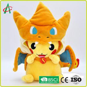 China CPSIA Super Soft PP Cotton Filled Pikachu Action Figures supplier