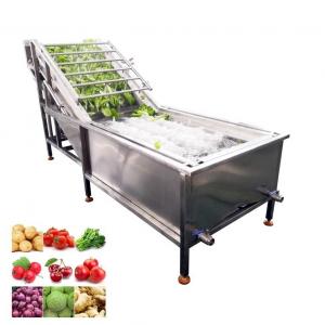 China 380V Fruit Vegetable Processing Machine High Pressure Spray Cleaning Machine supplier