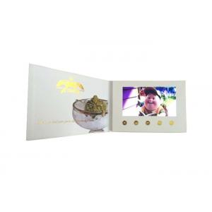 China Digital A5 LCD Video Book Used For Weddings Or Birthday Parties supplier