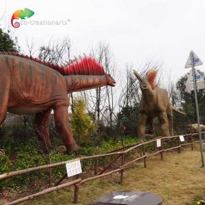 China Theme Park Life Size Animatronic Dinosaur Amargasaurus 12 Meters supplier