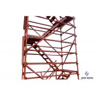 China 2500X1200mm Highways Scaffold Stair Tower Good Overall Stability With Twin Guardrail on sale