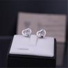 China Chopard HAPPY DIAMONDS ICONS EARRINGS in 18 Karat Solid WHITE GOLD DIAMONDS China Gold Factory Price wholesale